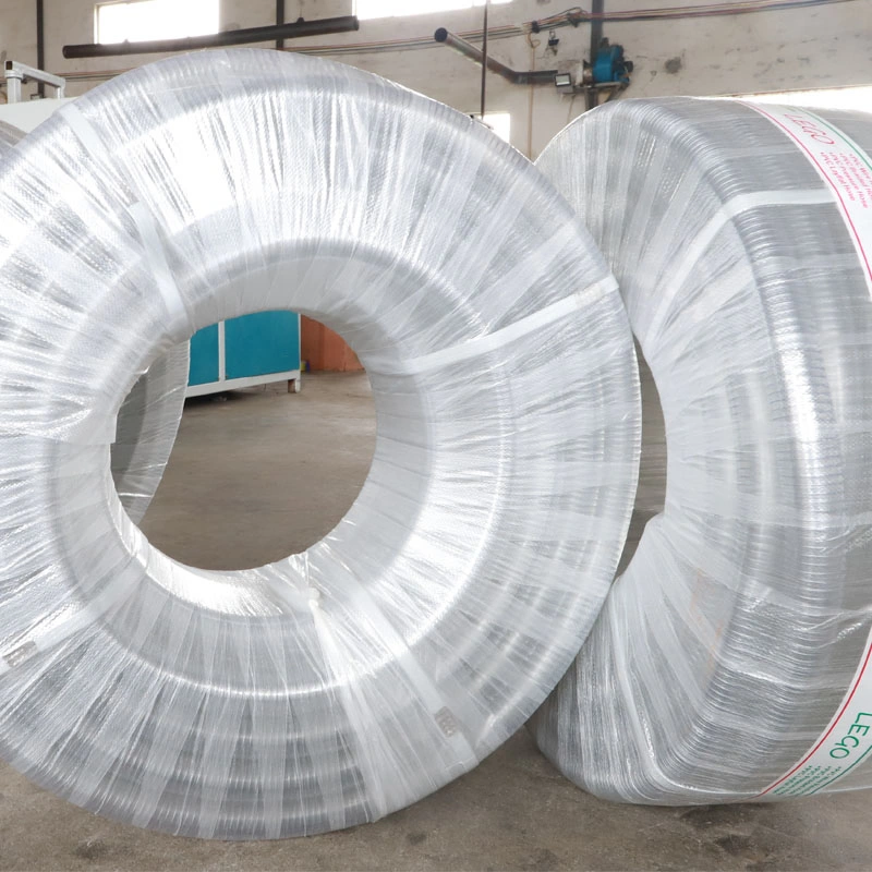 Flexible Clear PVC Spring Spiral Steel Wire Reinforced Water Fuel Suction Discharge Conduit Pipe Hose