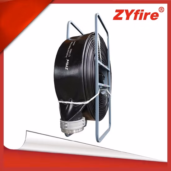 Zyfire 4 дюйма, 270 фунтов на квадратный дюйм, высокая стойкость к истиранию и химической стойкости, ТПУ, плоский шланг для подачи воды для гидроразрыва пласта