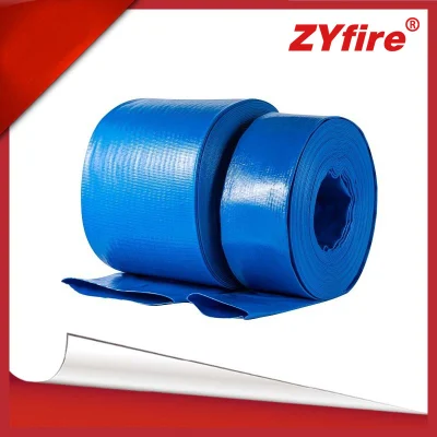 Сливной шланг Lay Flat большого диаметра Zyfire, 12 дюймов, синий, ПВХ